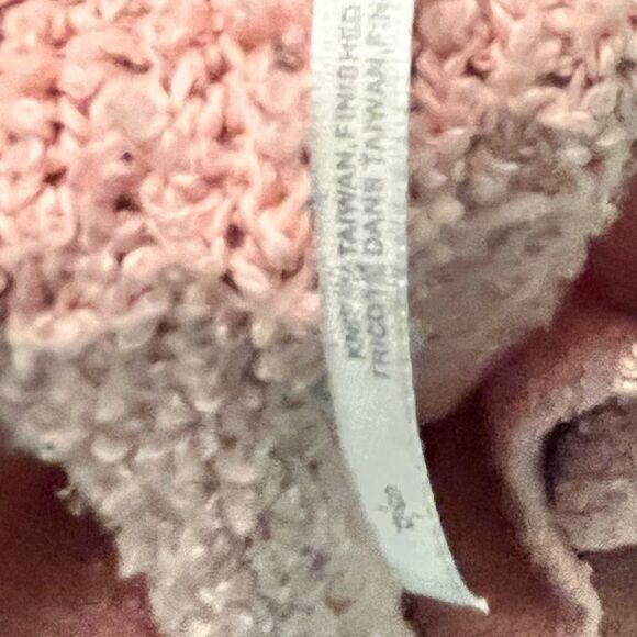 Free People Crop Sweater Peach V Neck - Picture 4 of 4